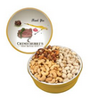 The Grand Tin w/ Mixed Nuts, Pistachios and Cashews - Gold